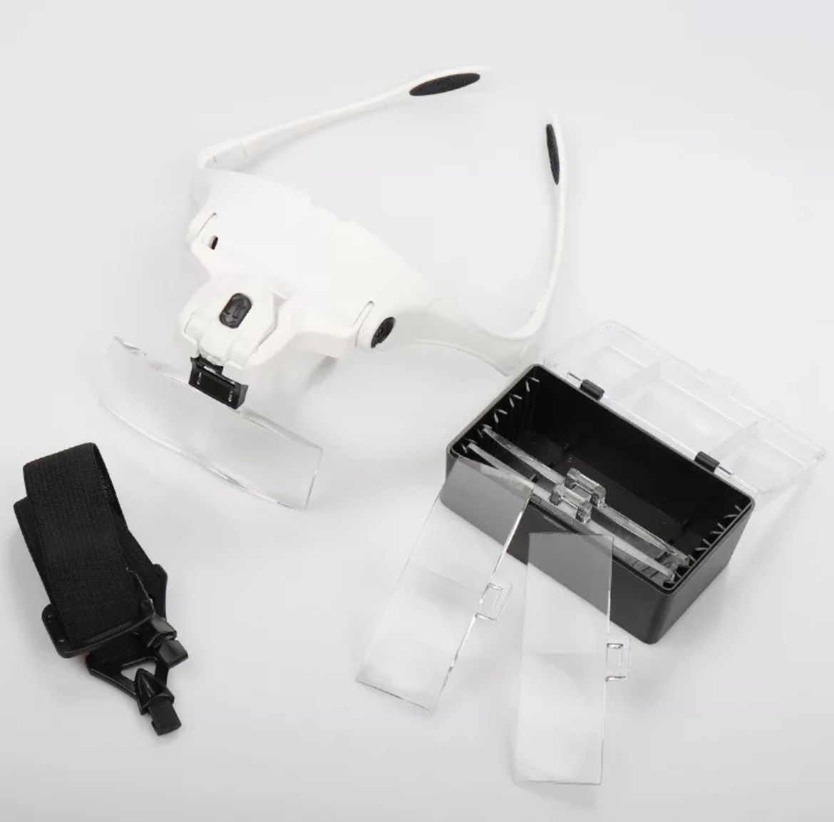 LENTES CON LUZ PARA AMPLIFICACION DE IMAGEN