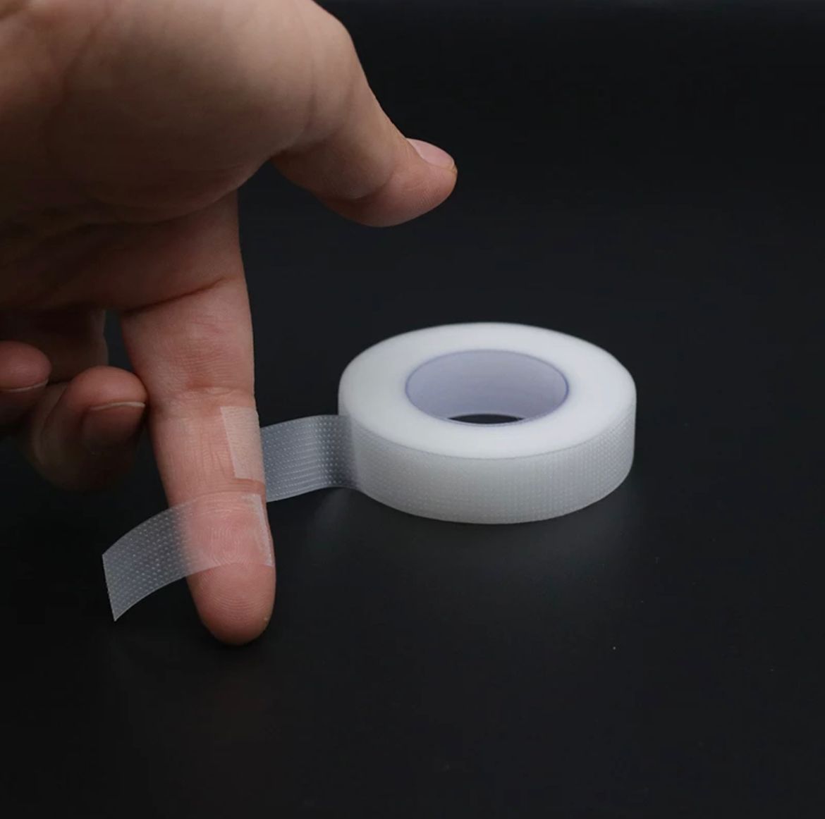MICROPORE TRANSPARENTE GRADO MÉDICO PARA COLOCACIÓN DE PESTAÑAS