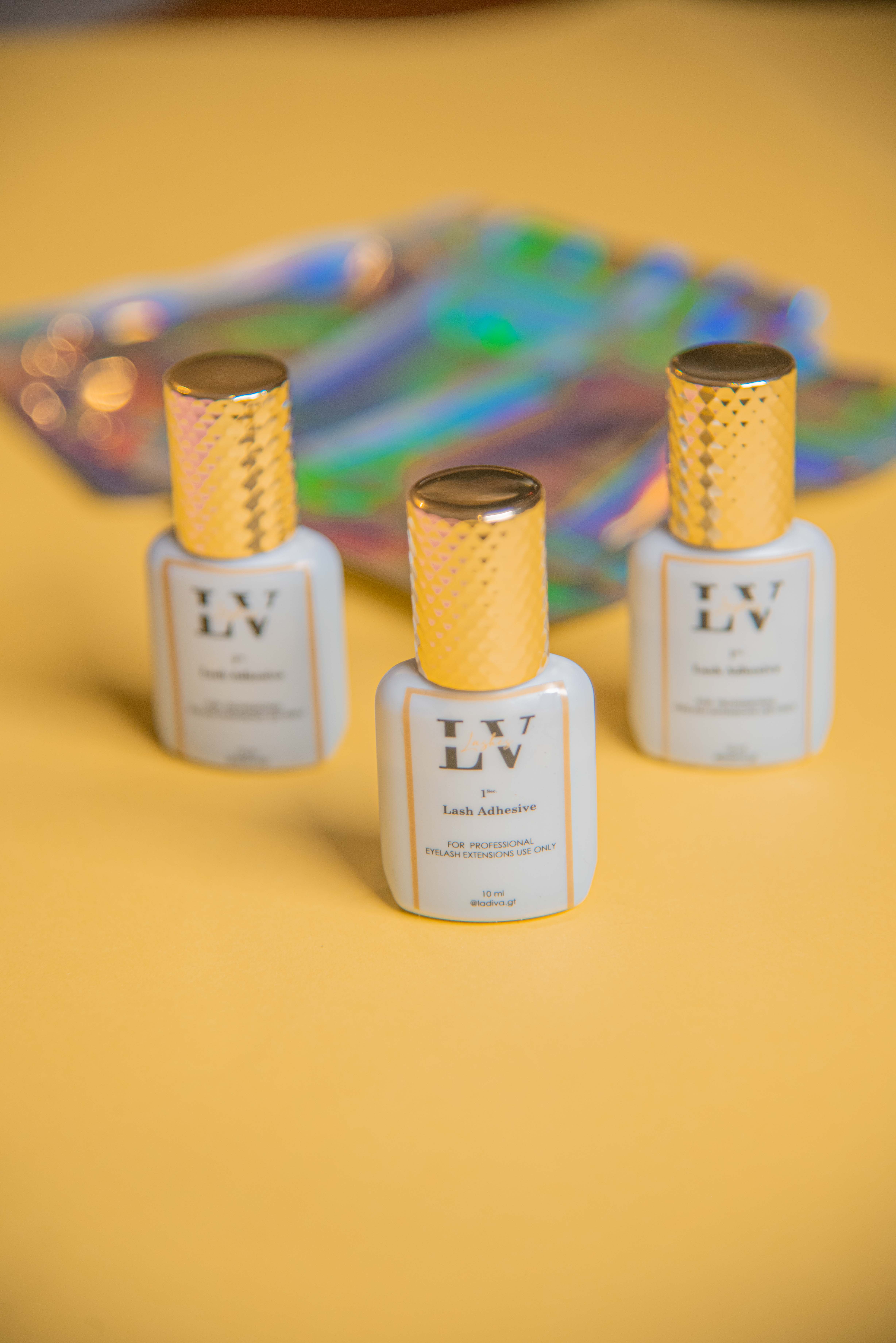 PEGAMENTO ADHESIVO PARA PESTAÑAS 1 SEG LUCIA VELA 10ML