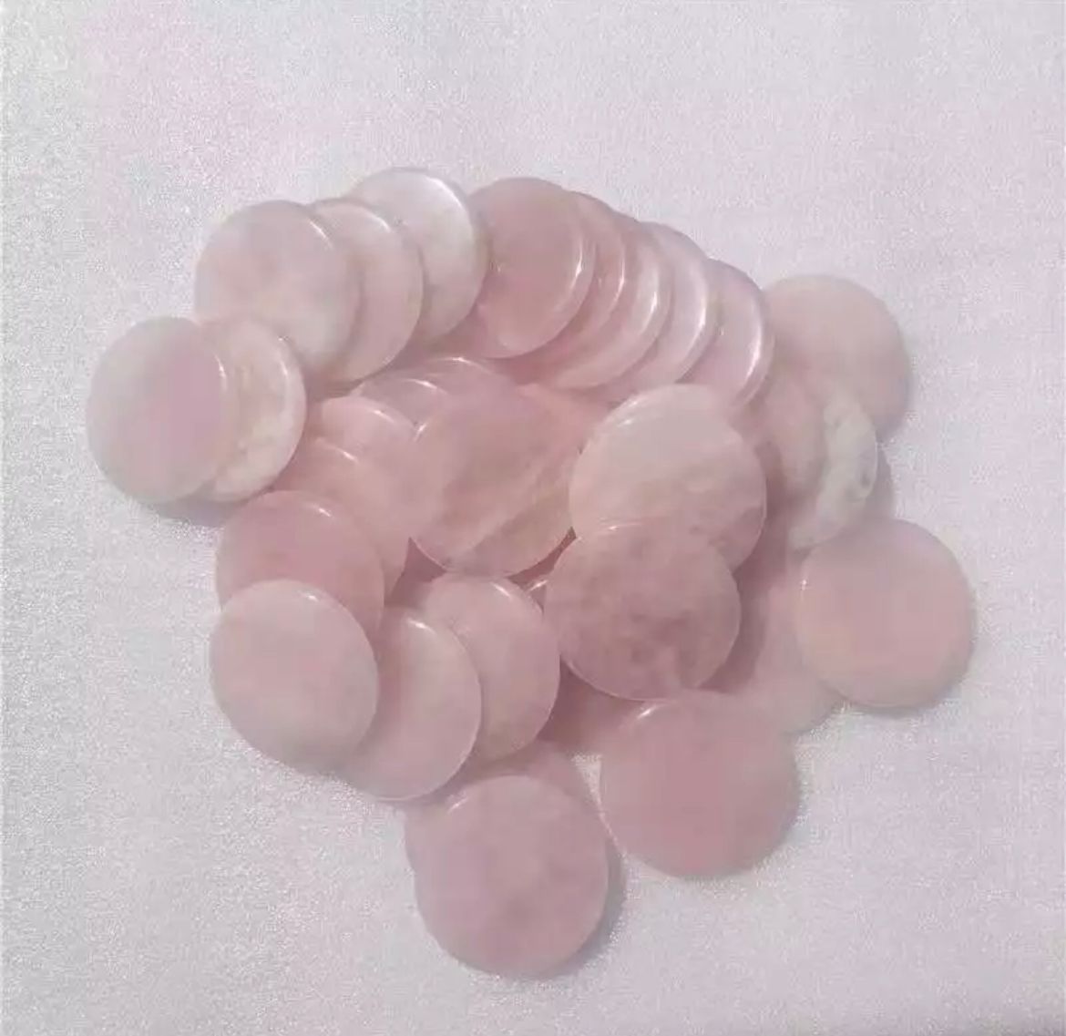 PIEDRA DE JADE ROSADA PARA COLOCACION DE STICKER