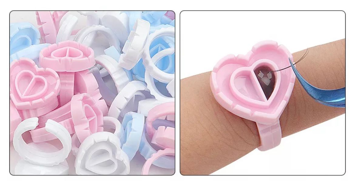 ANILLOS COPA 13MM PEGAMENTO DE PESTAÑAS VOLUMEN RUSO
