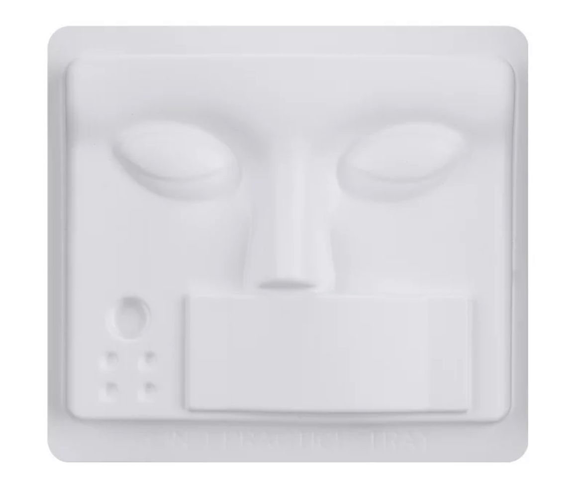 BASE FACE PARA PRACTICA DE COLOCACION DE PESTAÑAS