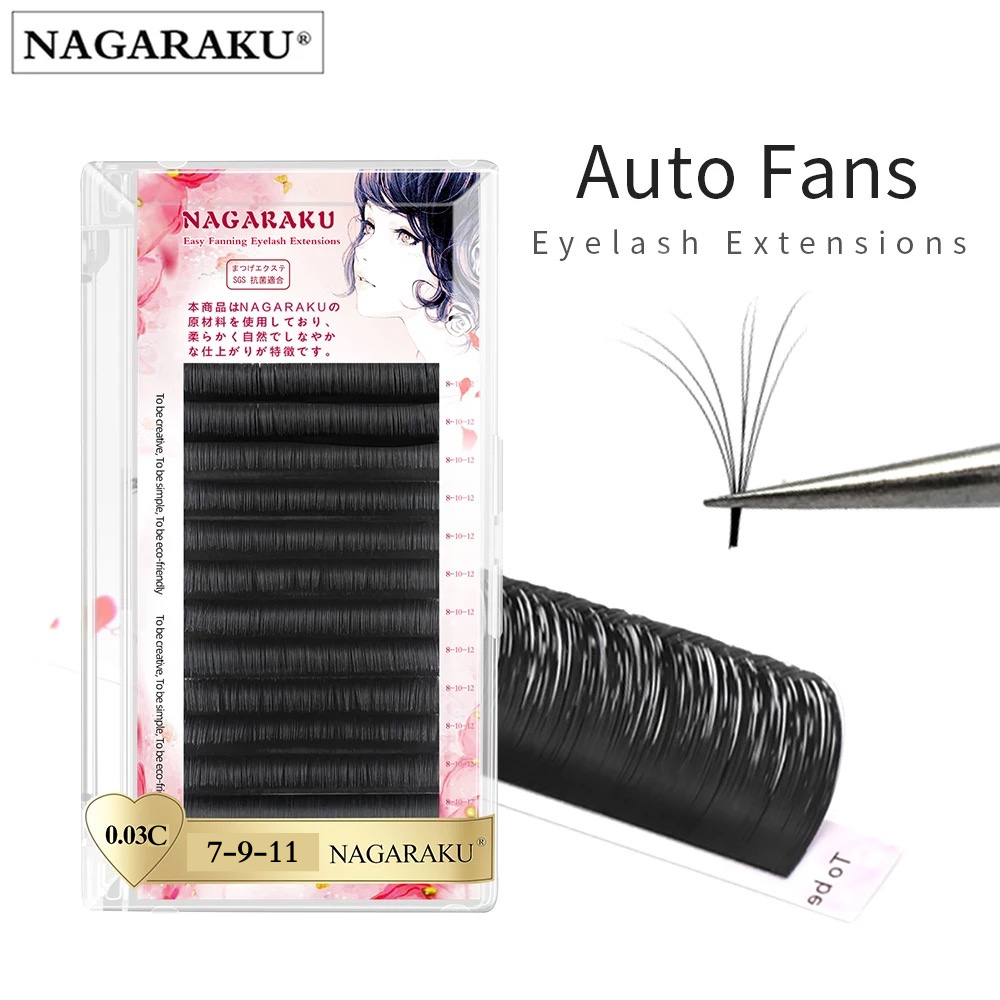 PESTAÑAS NAGARAKU 0.03 C 07-09-11 MM EASY FAN