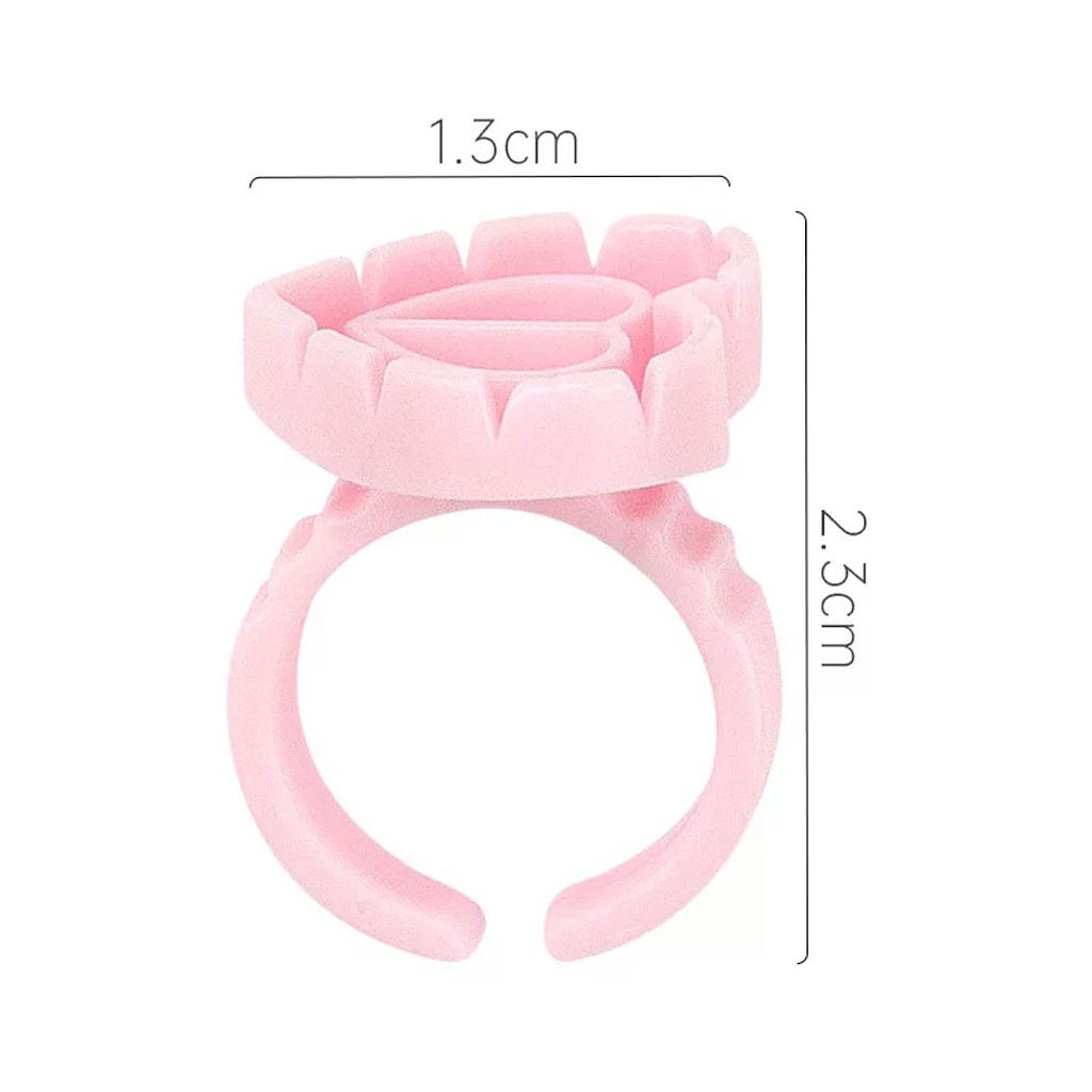 ANILLOS COPA 13MM PEGAMENTO DE PESTAÑAS VOLUMEN RUSO