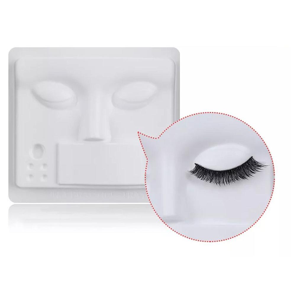 BASE FACE PARA PRACTICA DE COLOCACION DE PESTAÑAS