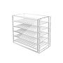 CAJA TRANSPARENTE DE ALMACENAMIENTO DE PESTAÑAS
